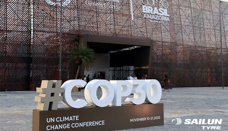 賽輪輪胎閃耀 COP30，以綠色力量獲世界認可！