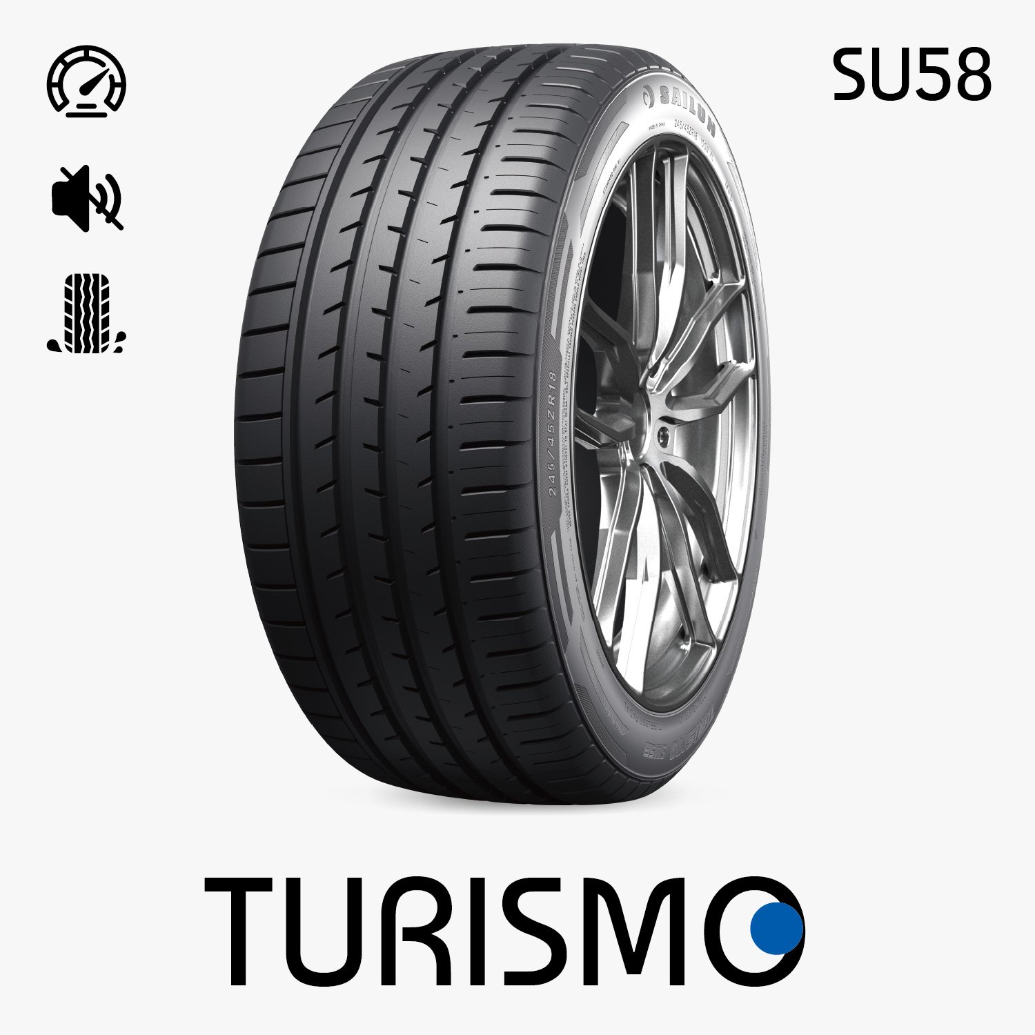 SU58 超高性能轎車胎