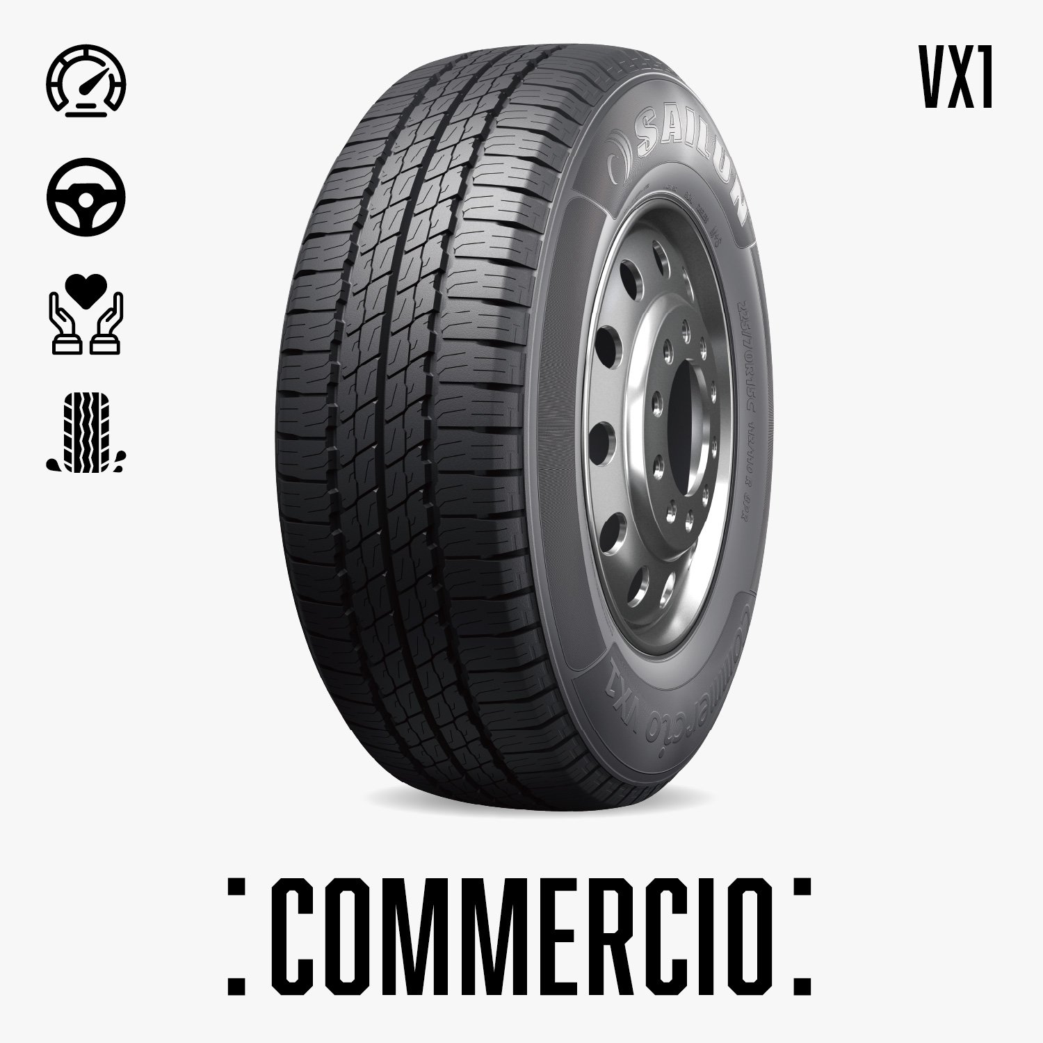 VX1 輕型商用車胎 | 賽輪輪胎